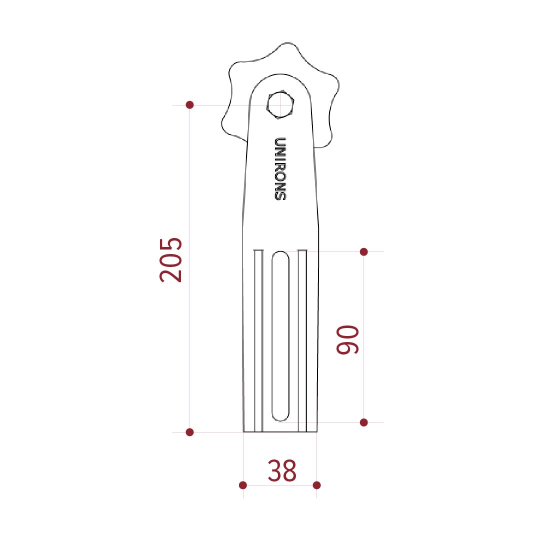 LATERAL FIXO 95